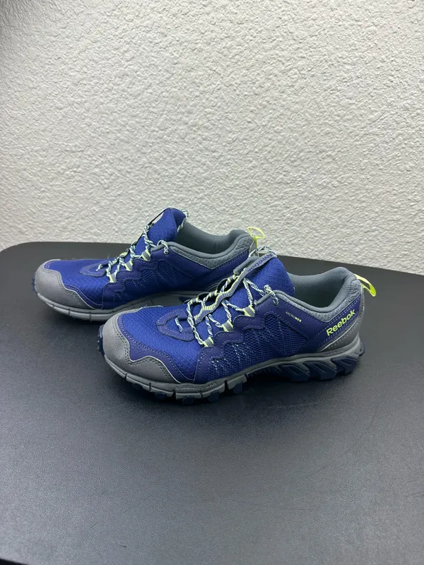 Reebok DMX Ride Trail Shoes Size 7 Women's Blue/Yellow Trail Sneakers - Image 4