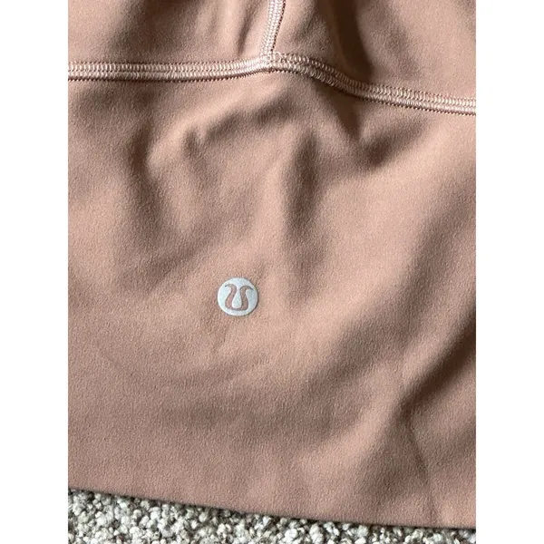 Lululemon Align High-Rise Leggings 25 Sz 14 Dusty Clay Hidden Pocket Activewear - Image 13