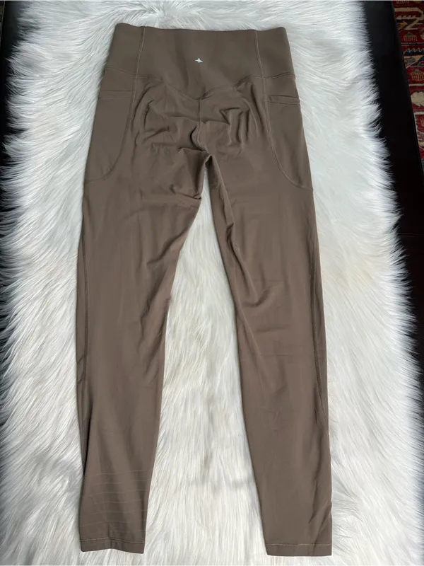 Halara Brown Ultra Sculpt High Waisted 7/8 Leggings NWOT M - Image 6