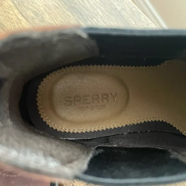 Sperry Brown Leather Chelsea Boots Booties - Size 7.5 - Image 8