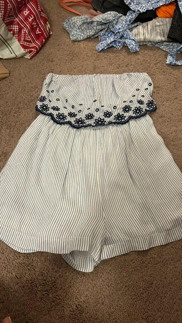 Strapless Romper - Image 5