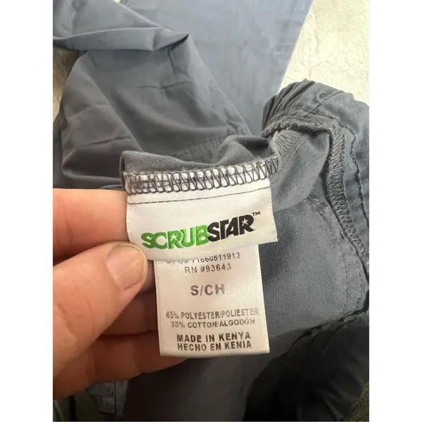 Scrubstar Condor Grey Scrub Bottoms Woman’s Size Small - Image 7