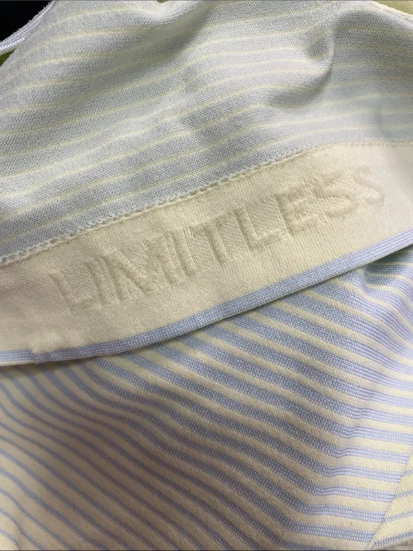 Athleta Yellow Striped Limitless Tank Top - Image 4