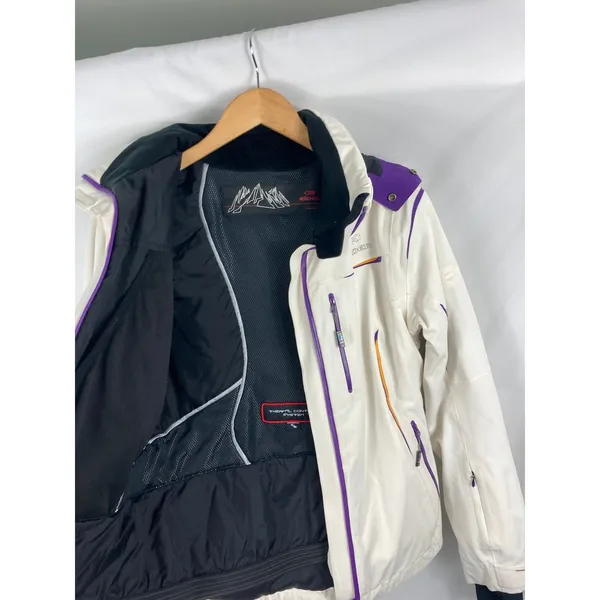 Eider Shawnee White Ski Snowboard Coat Size 38 / Small - Image 7