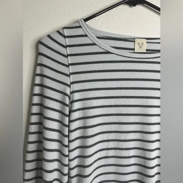 Free People Gray and Black Bell sleeves Top - Image 5