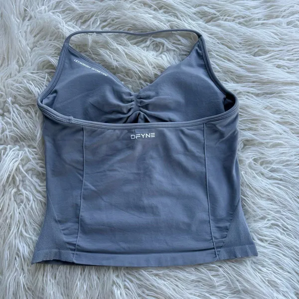 Dfyne Impact Longline Strappy Top Graphite Size Medium - Image 6