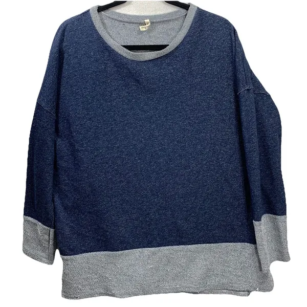 Beeson‎ River Sweater Womens XXL Blue Crewneck Pullover - Image 2