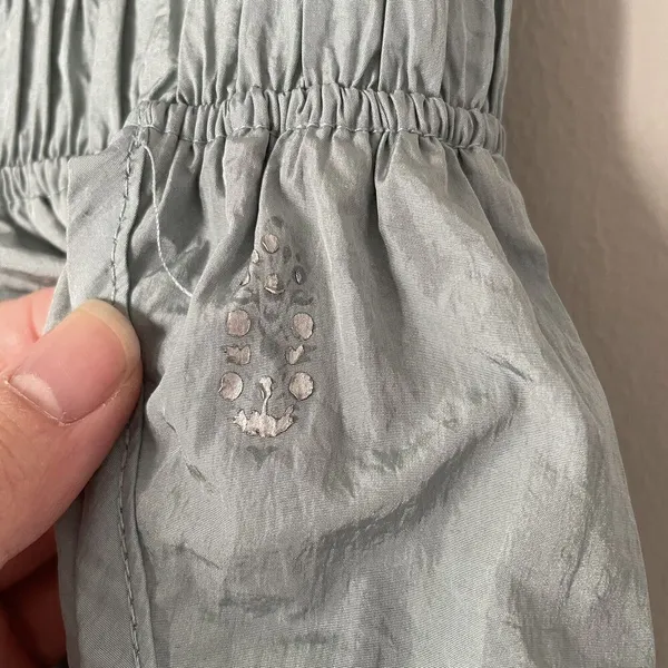 Free People Size S Light Blue The Way Home High Rise Workout Shorts - Image 2