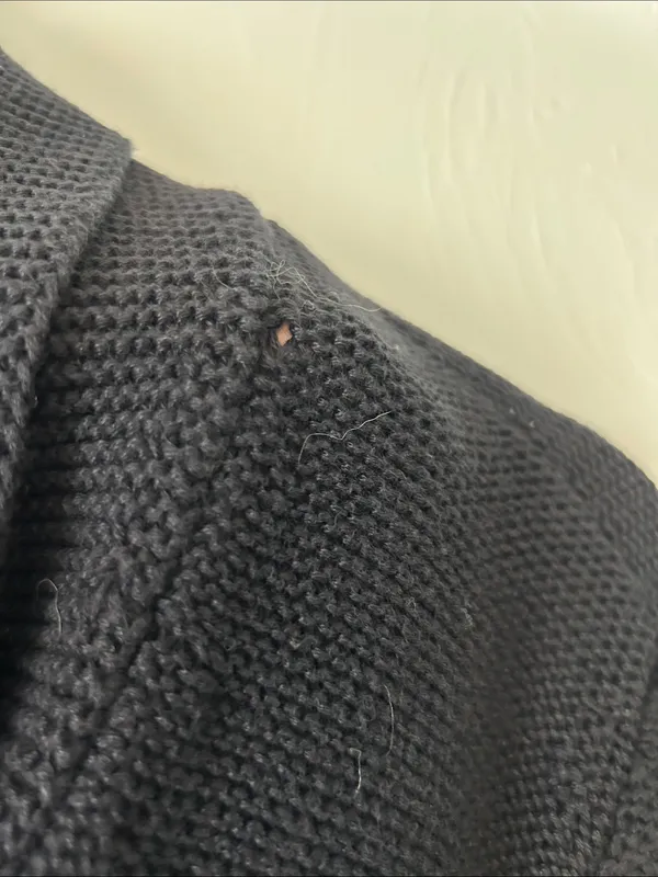 Jones New York Black Shawl-Collar Single Button Cardigan - Image 5