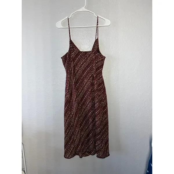 Venezia Jeans Co. Y2K Brown Midi Slip Dress Plus 18/20 Fairy Boho - Image 6