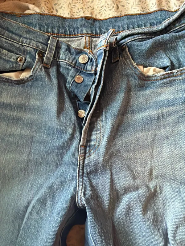 Levi’s Jeans 501 Button Fly Straight Leg - Image 3
