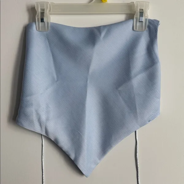 Princess Polly Women's Blue Crop Top Size 2 - Image 7