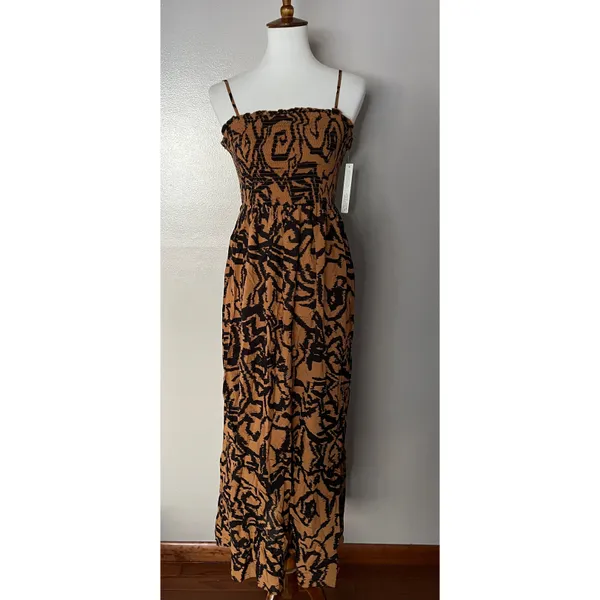 Anthropologie Smocked Sleep Maxi Dress - Image 5