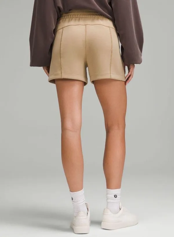Lululemon NWT Softstreme High-Rise Short 4" Filbert Tan - Image 6