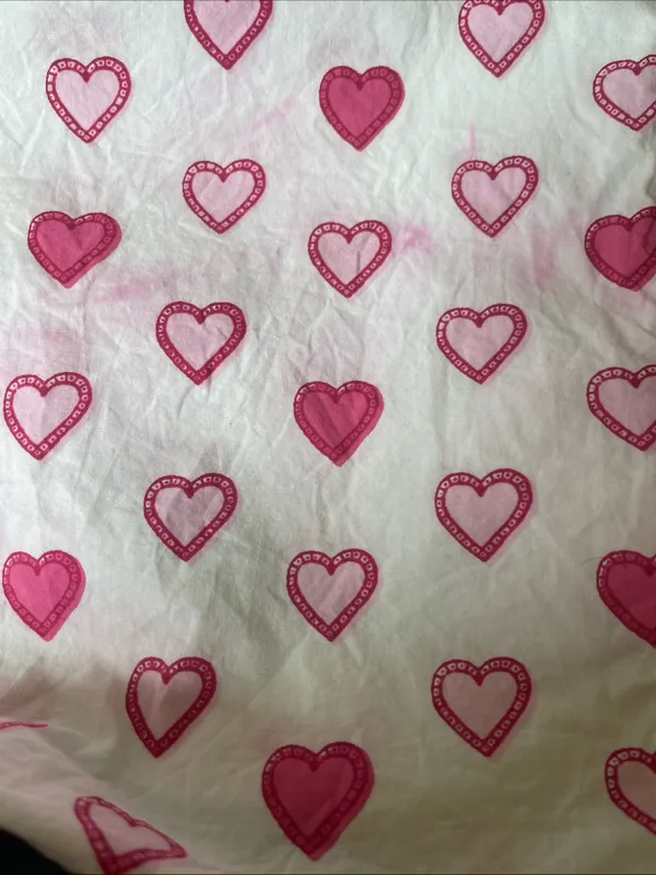 Print Fresh Organic Cotton Shorts And Top Heart Print Pajama Set Size XS - Image 5