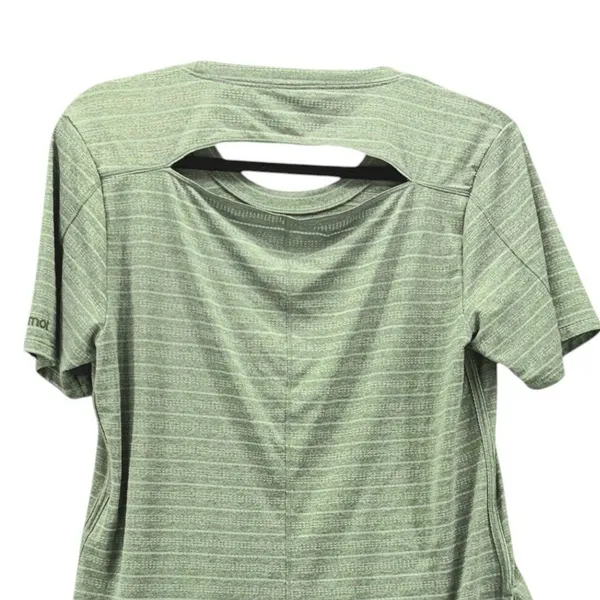 Marmot Active Top Green Striped‎ M - Image 4