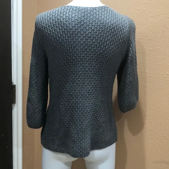 Sweater works cardigan Gray - Image 4