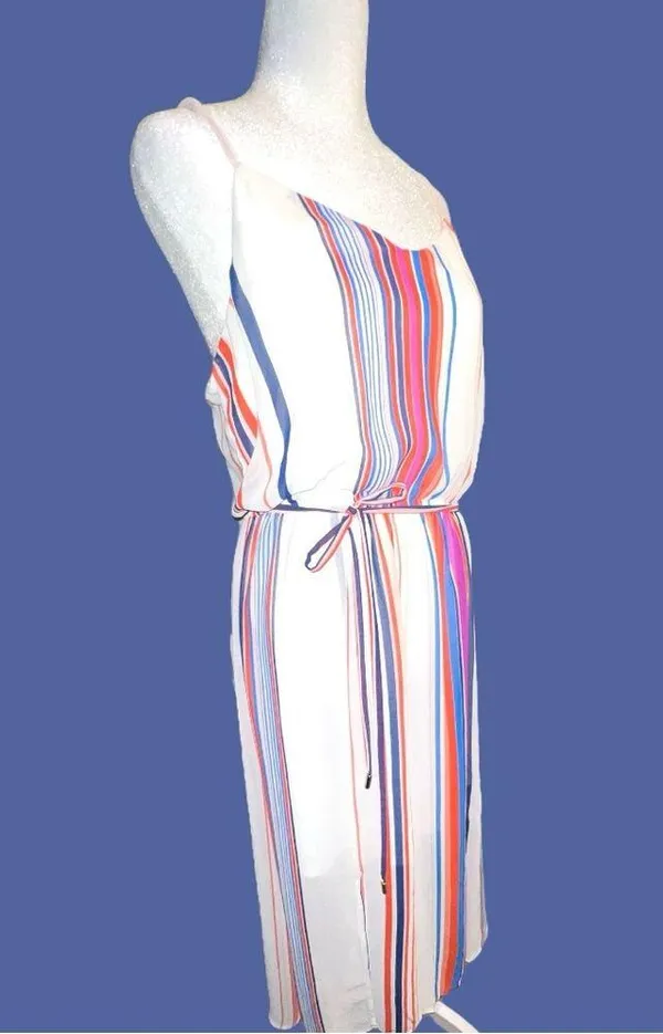As U Wish Multicolor Striped Dress - Image 3