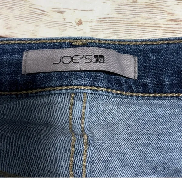 Joe's Jeans Cuffed Straight Leg Women's Size 28 Blue Denim - Image 9
