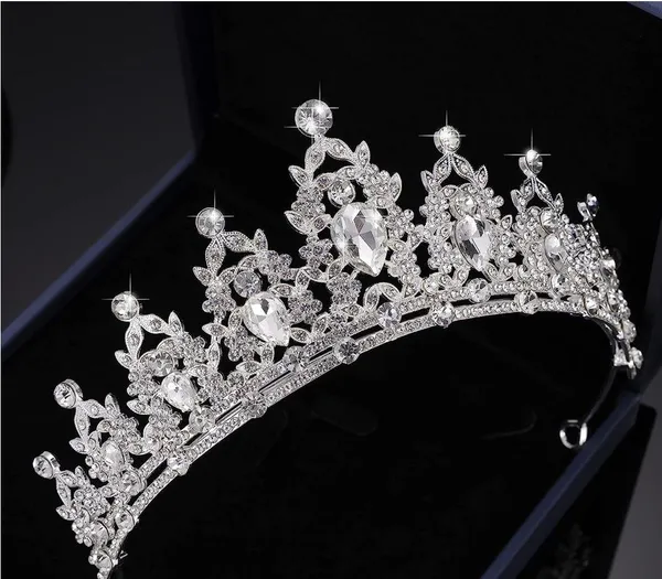 Kamirola Royal Crystal Tiara for Queens and Princesses, Bridal Crown - Image 5