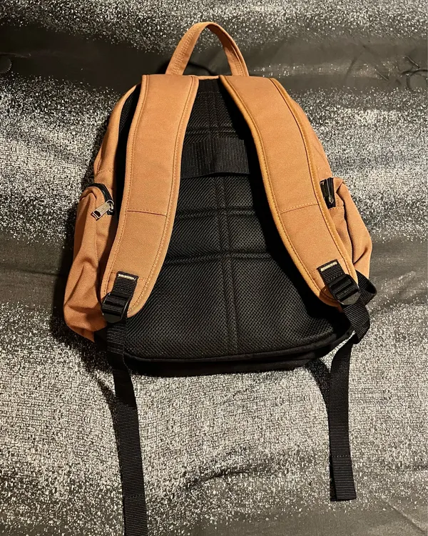 NWOT Carhartt Foundry Series Pro Backpack 28L-Carhartt Brown Embroidered - Image 2