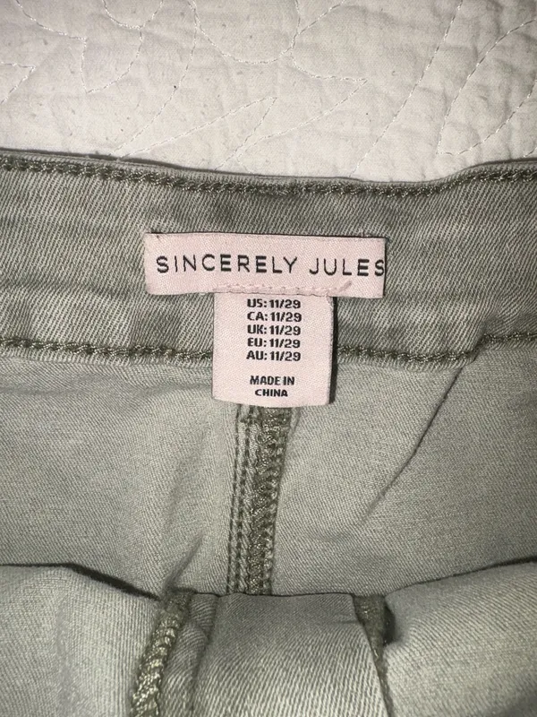 Sincerely Jules Billabong x Denim Skirt - Image 3