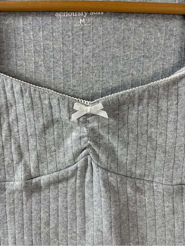 Aeropostale Soft Pointelle Knit Top - Image 4