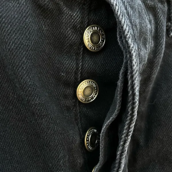 American eagle black denim skirt - Image 2