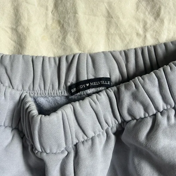 Light blue Brandy Melville sweatpants - Image 2