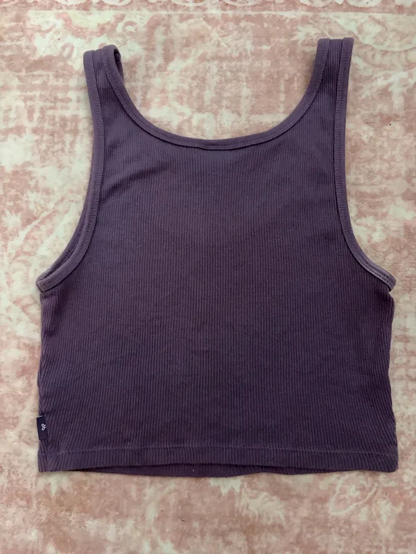 TNA Aritzia Tank Top Purple - Image 3