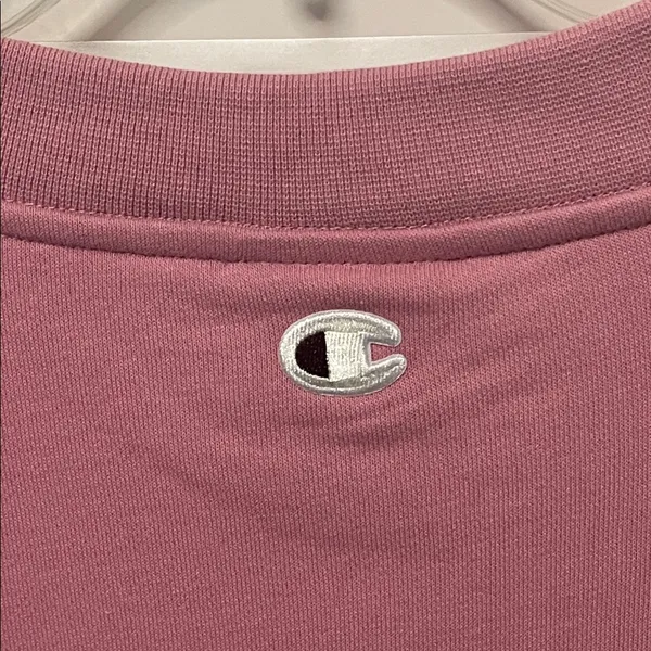Champion Gameday Deep V Tunic Pullover Cosmic Pink Small - Image 3
