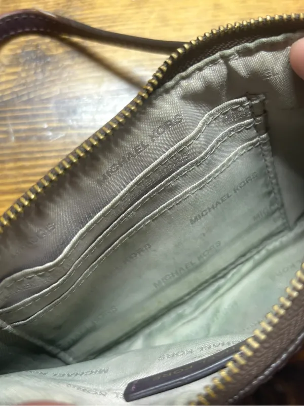 Michael Kors Brown Wristlet - Image 7