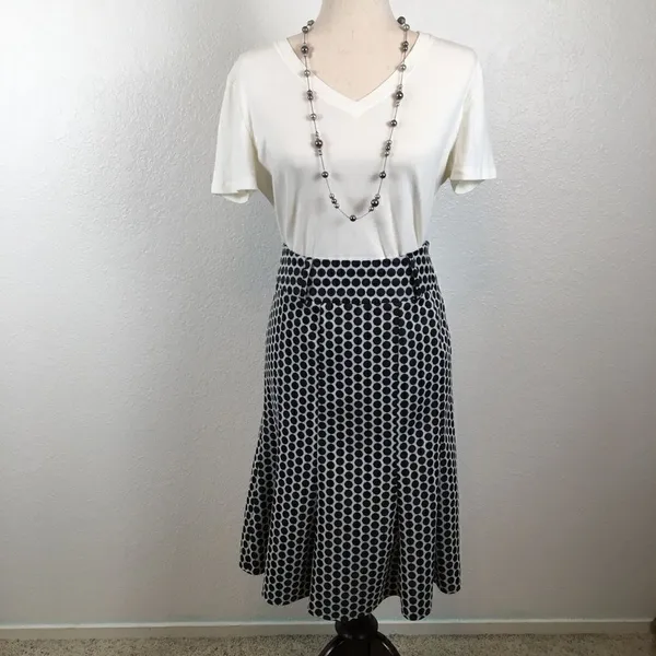 ‎Carole Little polkadot fit & flare skirt 4 Corpcore BusinessSiren - Image 4