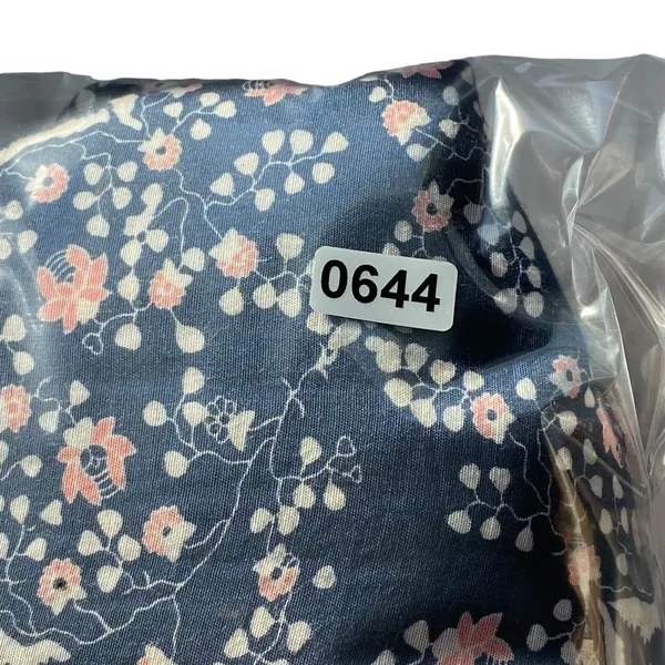 Free People RUMA Blue‎ Floral Tiered Mini Dress Women's Size 2 Viscose Short - Image 8