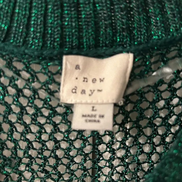 NWT A New Day Midi Tank Dress in Deep Green Size large - Image 5