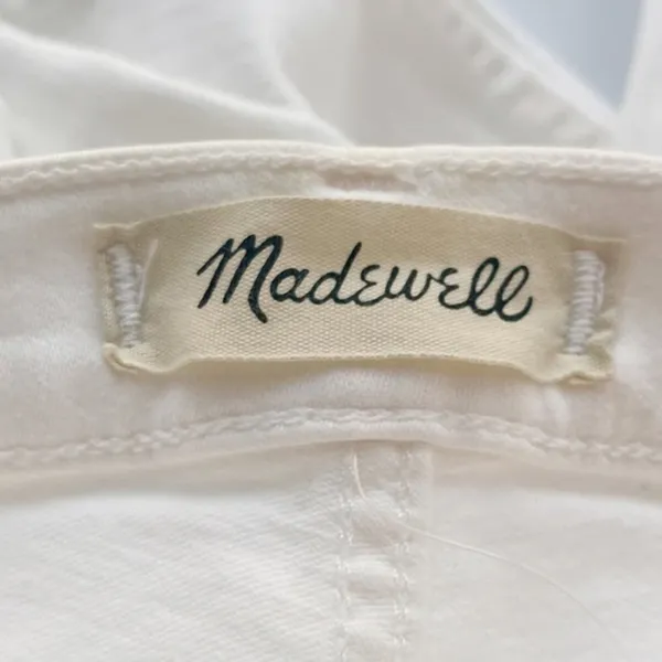 Madewell • 10" High-Rise Skinny Jeans in Pure White: Step-Hem Edition - Image 49