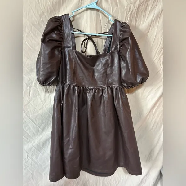 Mittoshop leather dress - Image 3