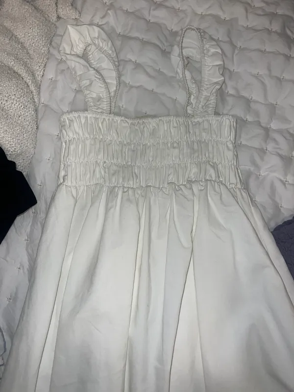 LA Hearts White Dress - Image 2