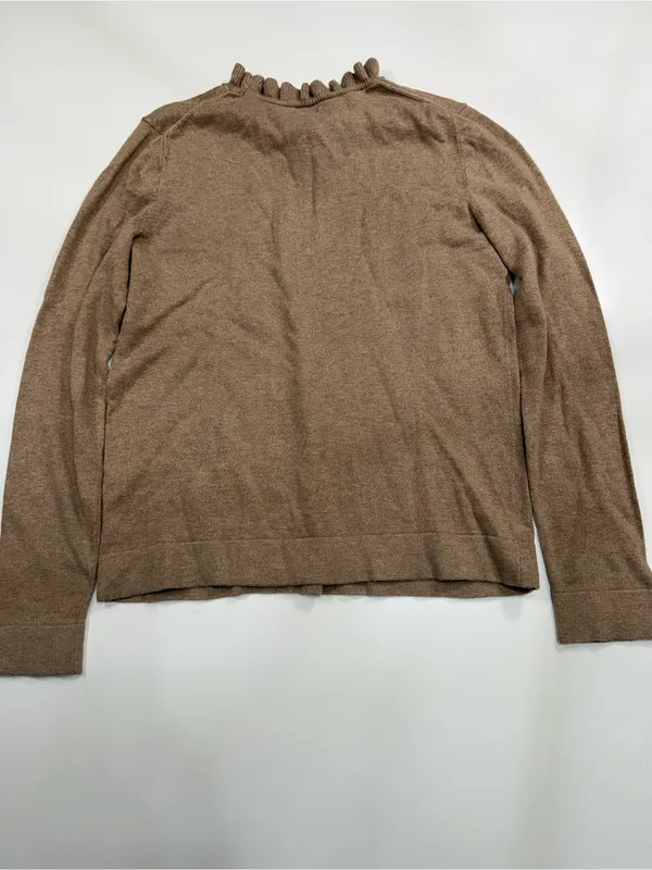 J. Crew Cotton Blend Brown Crewneck Sweater - Image 6