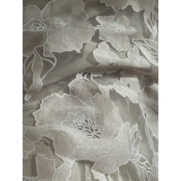 En Saison Anthropologie XS Beige Lace Midi Maxi Dress Wedding Guest Semi Formal - Image 6