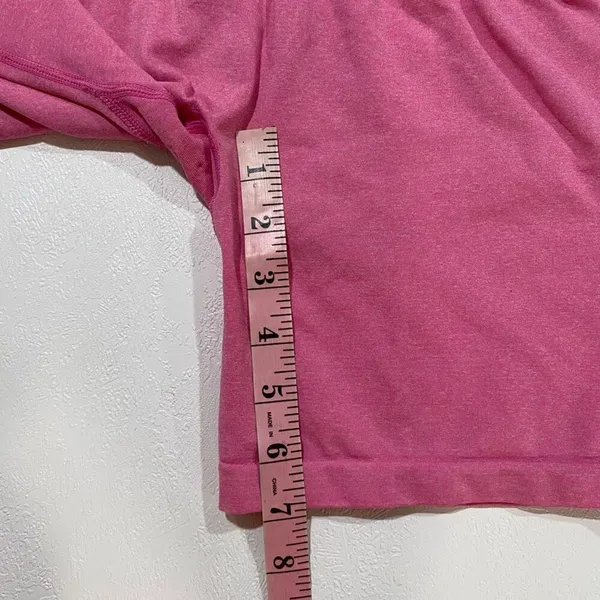 NVGTN Pink Seamless Biker Shorts Size S High Waisted Gym Activewear - Image 7
