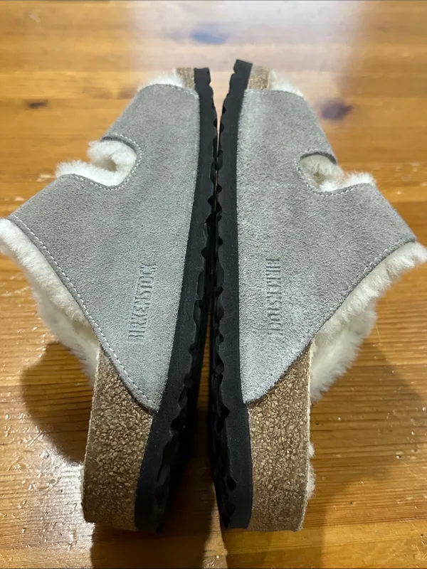 Birkenstock Arizona Shearling Sandal Size 38 - Image 8