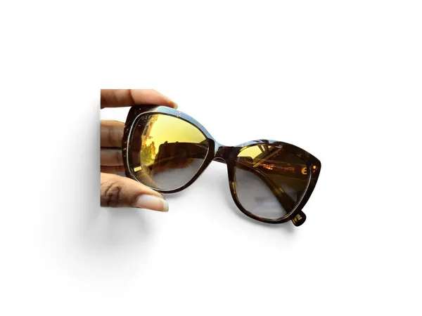 DIFF Eyewear FLASH BROWN GRADIENT + POLARIZED SUNGLASSES - Image 3