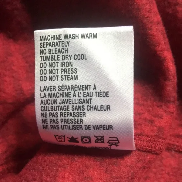 Woolrich Deep Ruby Fleece Vest - Image 7