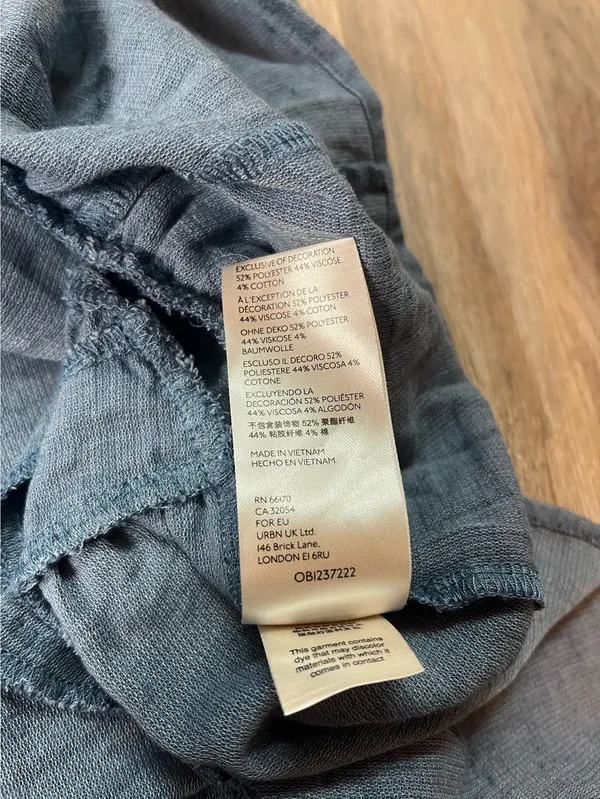 Free People Rugged Swing Dress in Blue Jean - Image 6