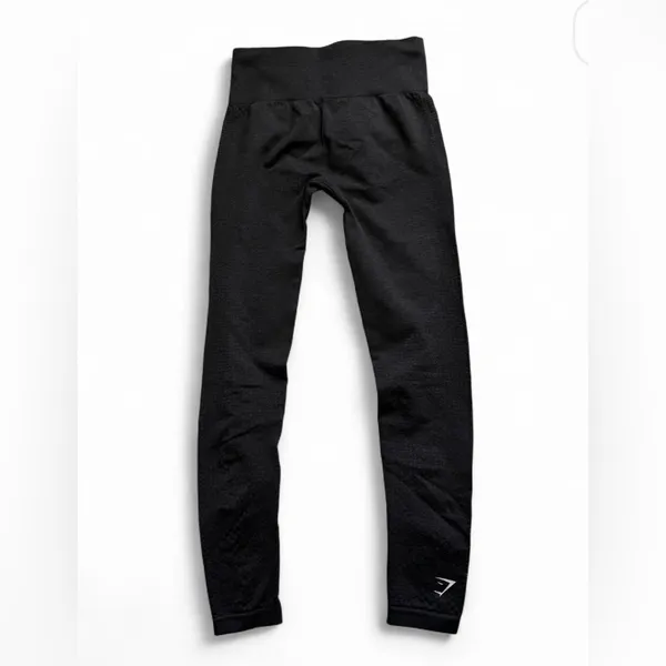 Gymshark Women’s Dark Gray Athletic Leggings XS - Image 2