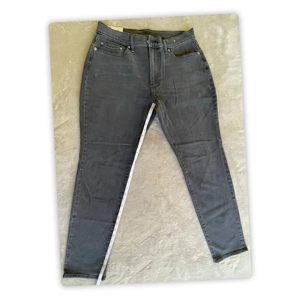 Abercrombie & Fitch Athletic‎ Slim Faded Black Women's Jeans Pants 32x32 - Image 3