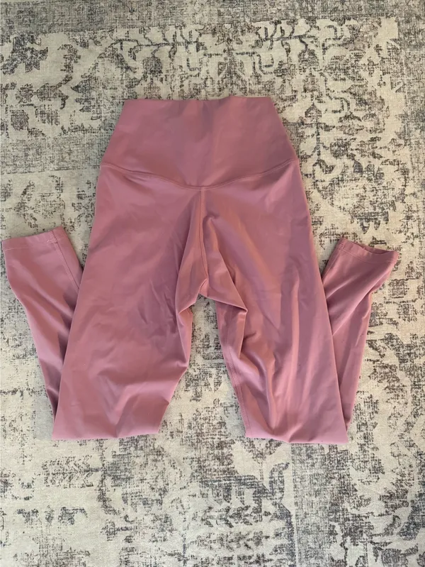 Colorfulkoala Mauve Pink Workout Leggings - Image 5