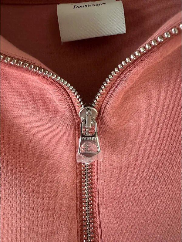 NWOT Varley DoubleSoft Magnolia 2.0 Half-Zip Tank in Canyon Rose Women’s Medium - Image 5