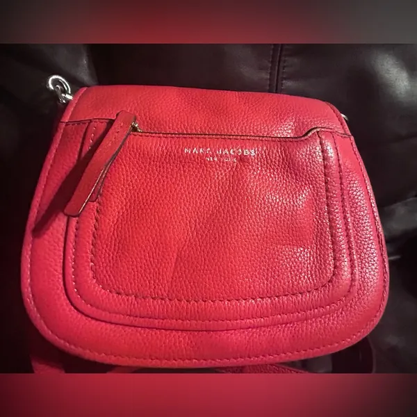 Coral Marc Jacobs Empire City crossbody bag Red Empire City grained leather - Image 2